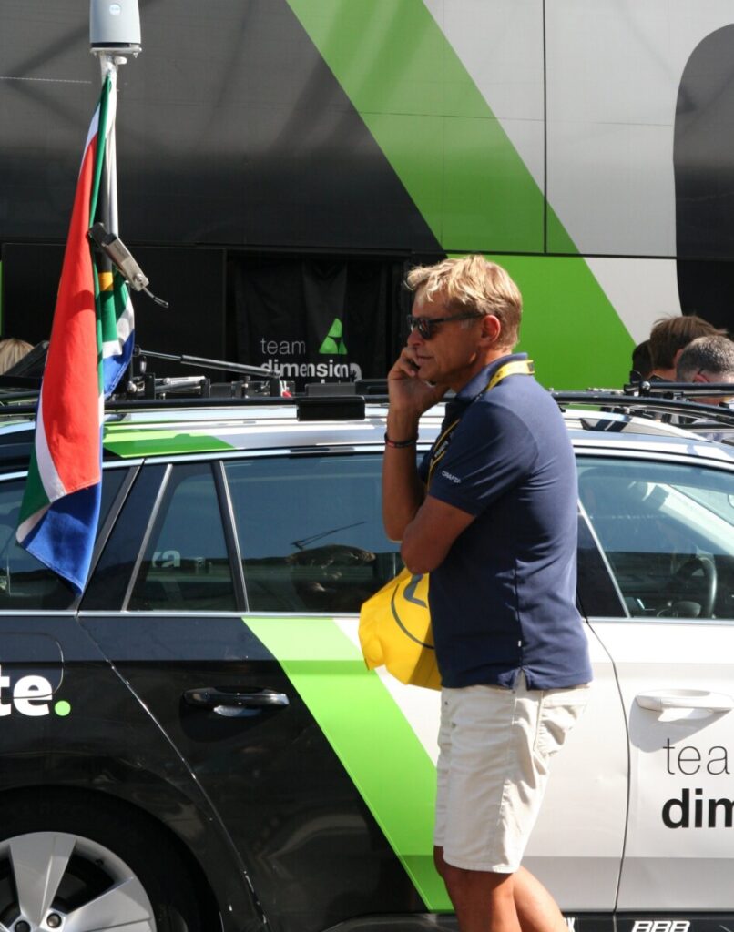 Dag-Otto Lauritzen er alltid tilstede når Tour de France-sirkuset er i byen