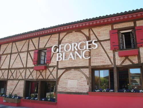 Georges Blanc og hans restaurant i Vonnas