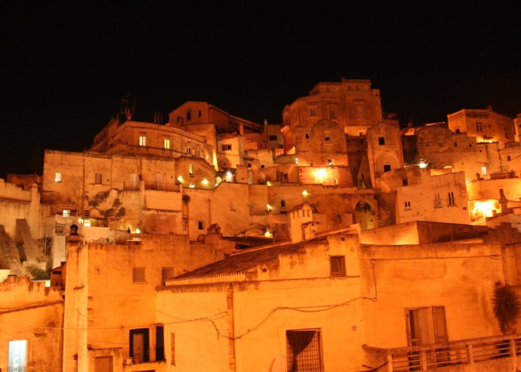 Matera by night