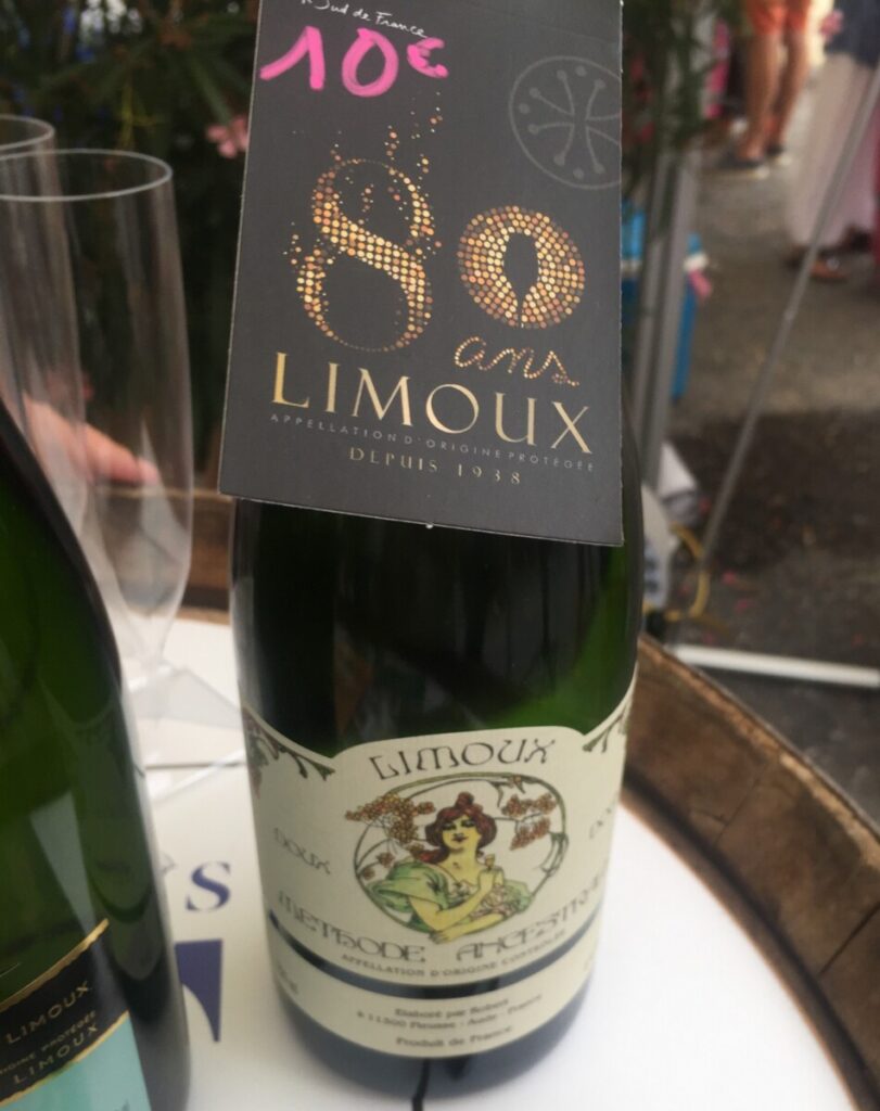 Limoux på Fete du vin i Fitou