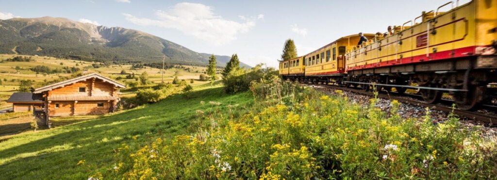 Det gule toget - Le Train Jaune