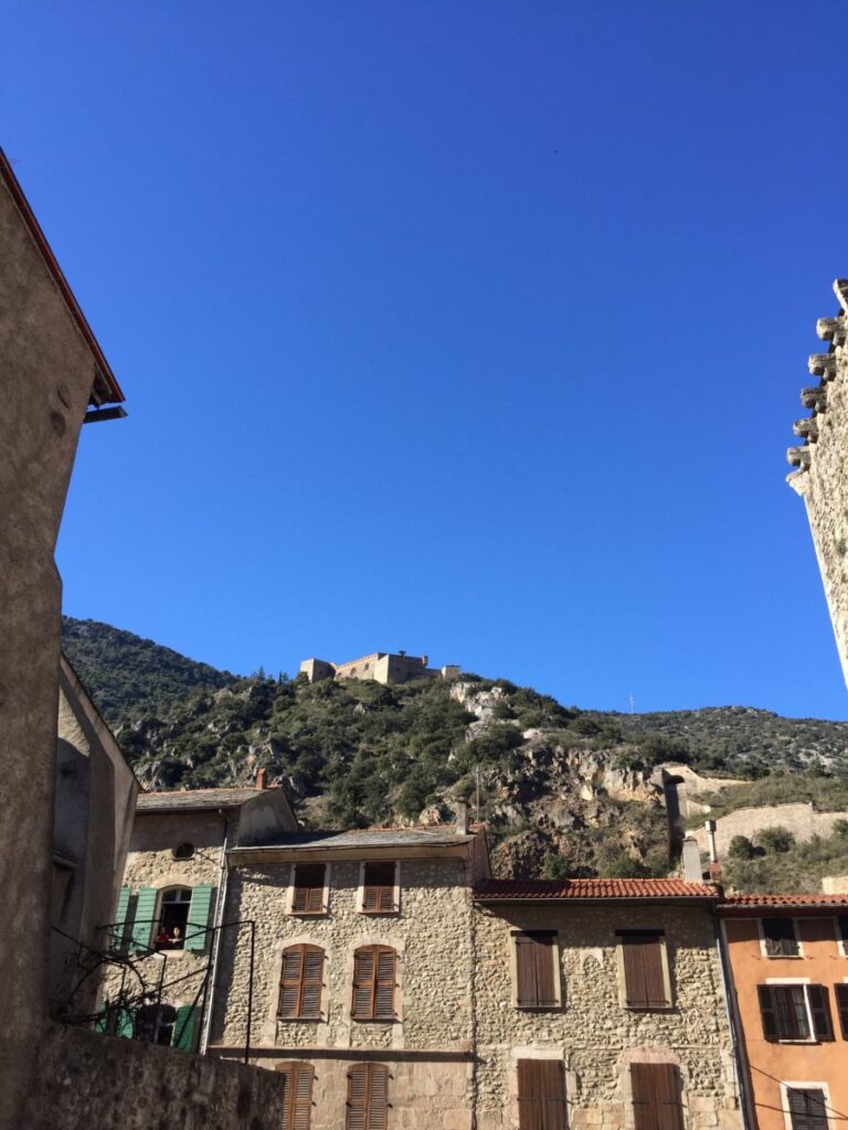 Fort Liberia sett fra Villefranche-de-Conflent