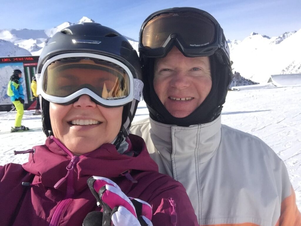 Catrine og Lars i Ischgl