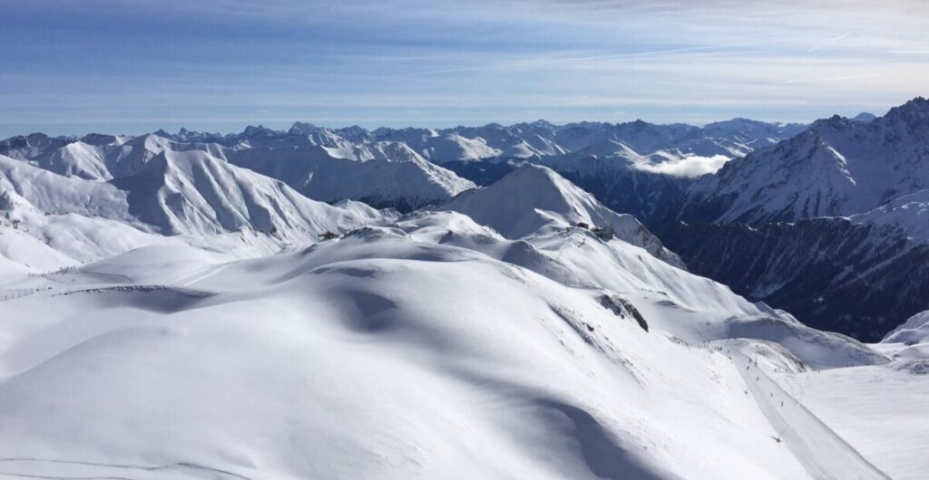 Panorama over Ischgl