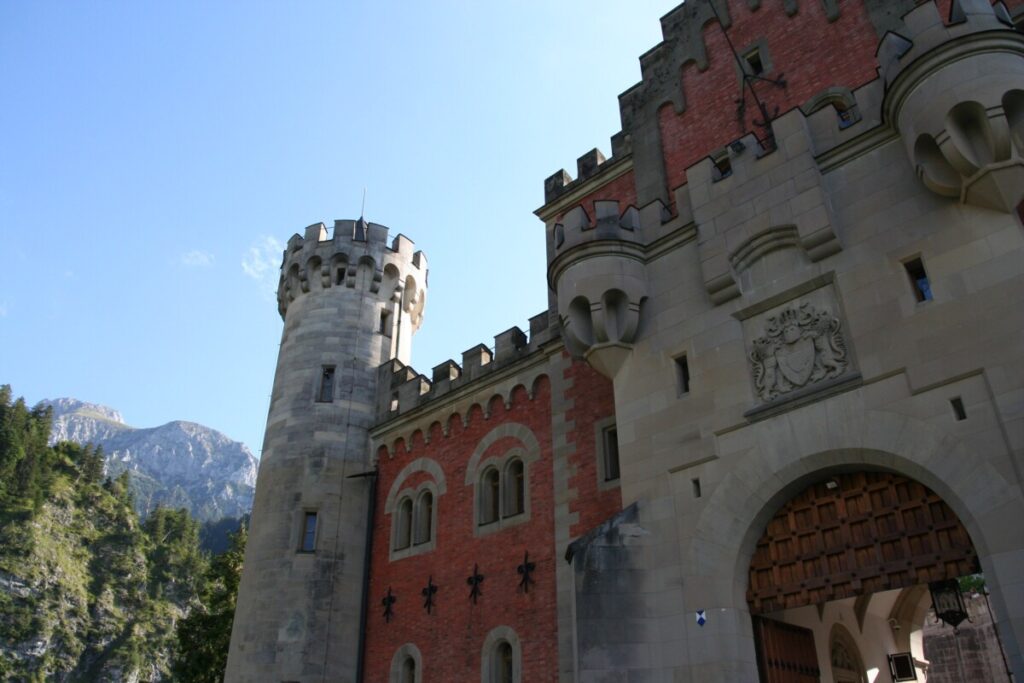 Neuschwanstein i Bayern