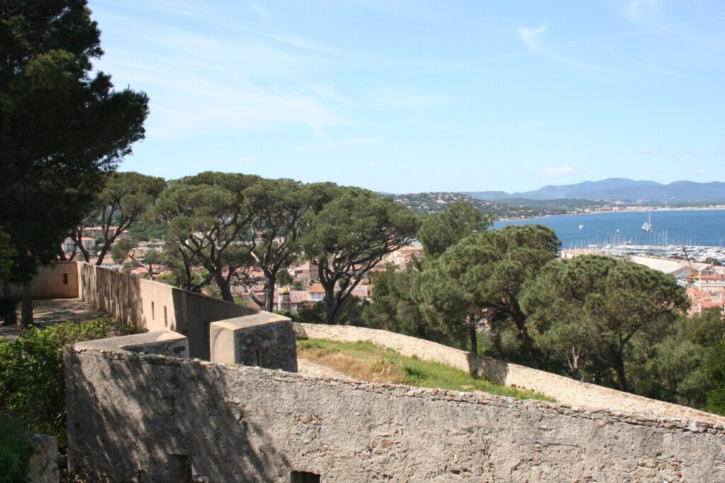 View from the Citadel in Saint Tropez