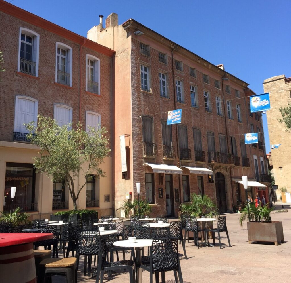 Place Leon Gambetta i Perpignan