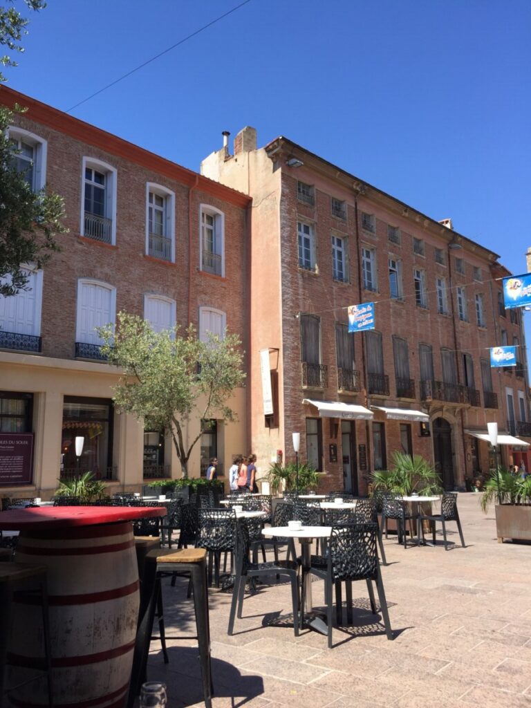 Place Leon Gambetta i Perpignan