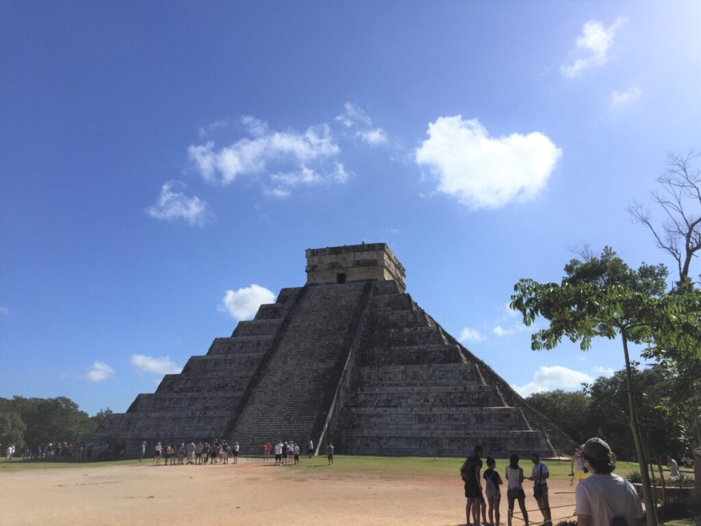 Chichen Itza i nærheten av Cancun i Mexico