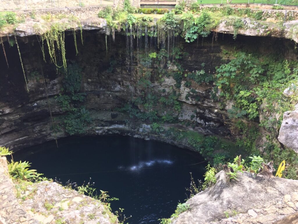 Cenote på Yucatan-halvøya