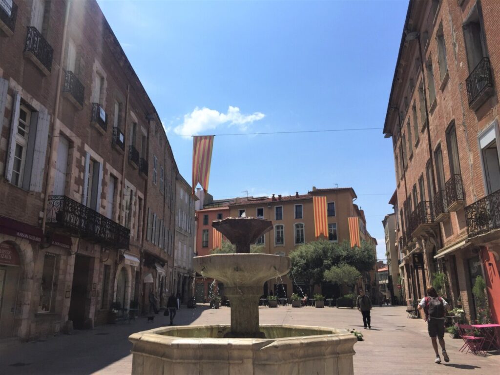 Place Leon Gambetta i Perpignan