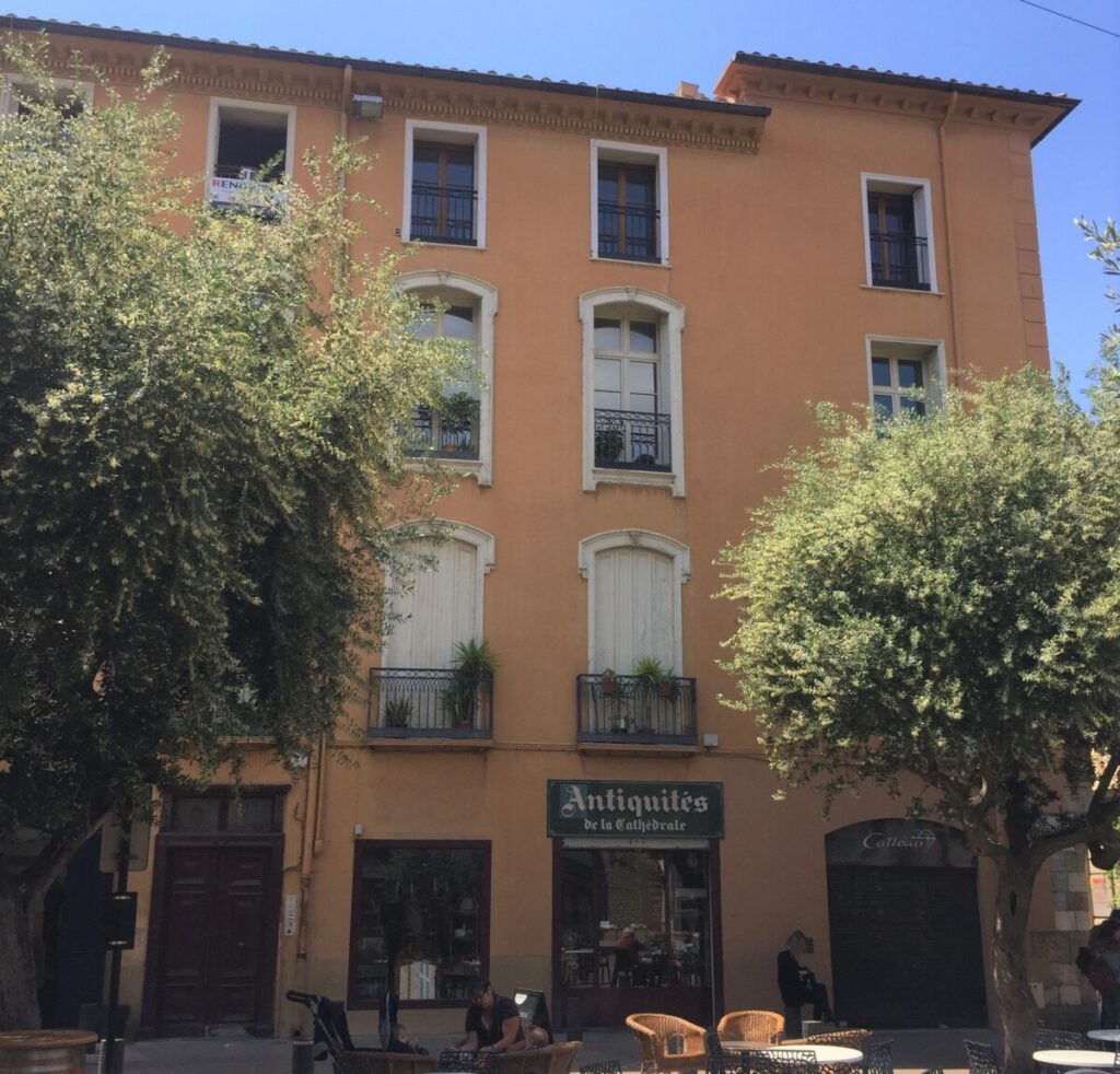 Place Leon Gambetta in Perpignan