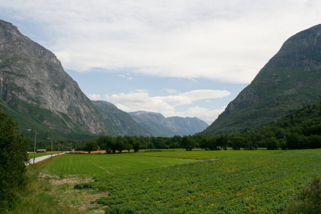 Sunndalen på vei til Atlanterhavsveien