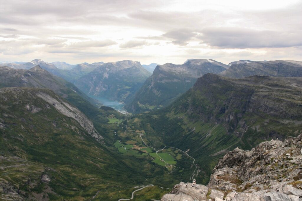 Utsikt mot Geiranger