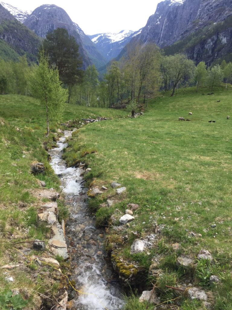 Bekk ved Stalheim hotel