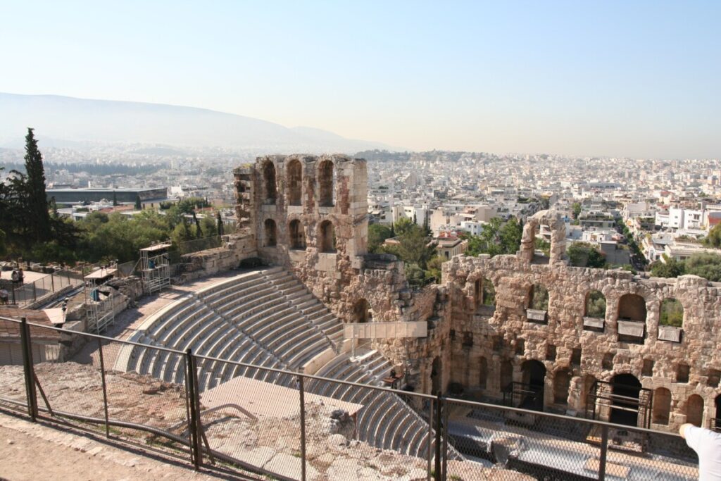 Teater på nedsiden av Akropolis