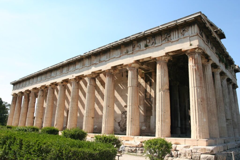 Tempel på Agora i Athen