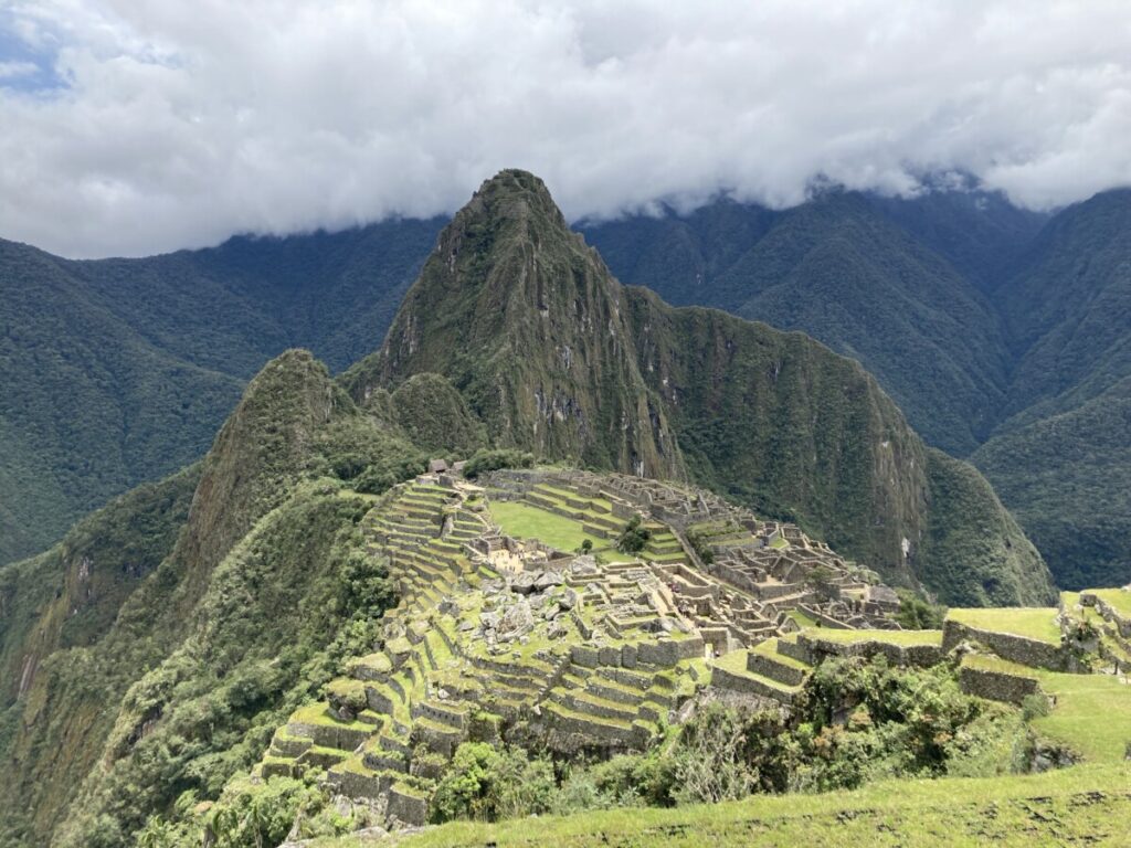 Machu Picchu fra utkikkspunktet