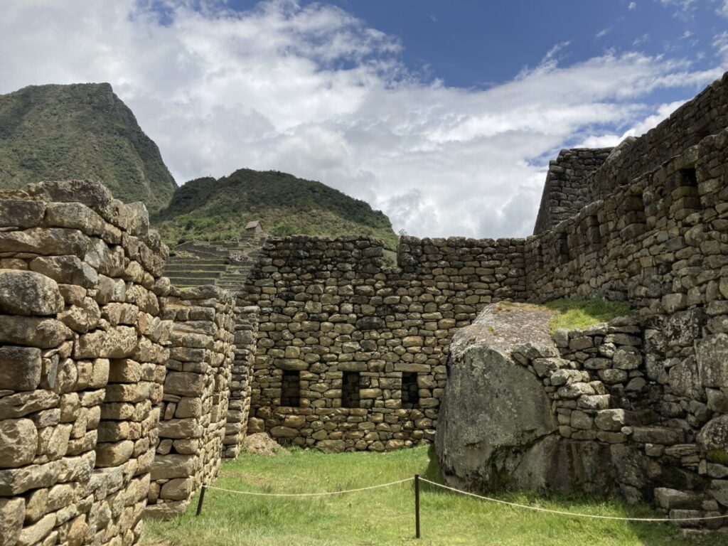 Steinhus i Machu Picchu