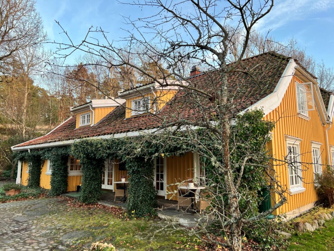 Resepsjonen på Engø gård