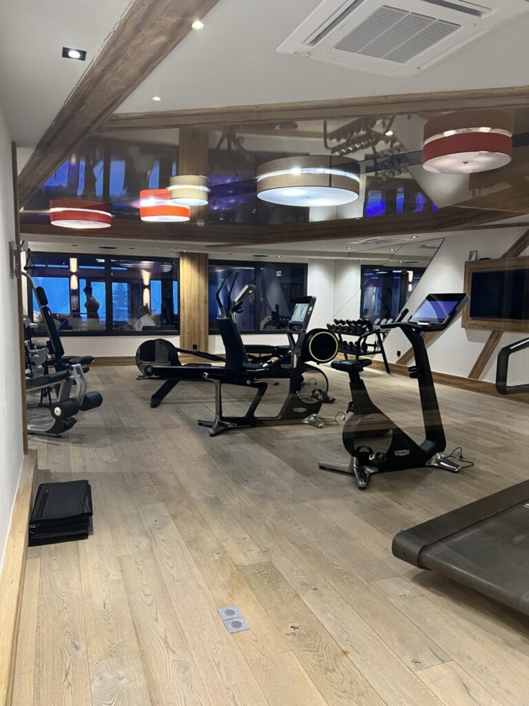 Gym at the Residence Amaya in Les Saisies