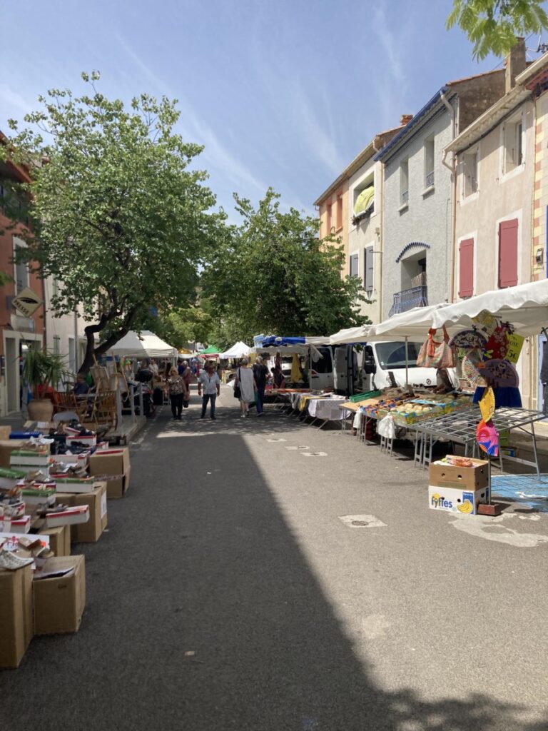 Market in Leucate