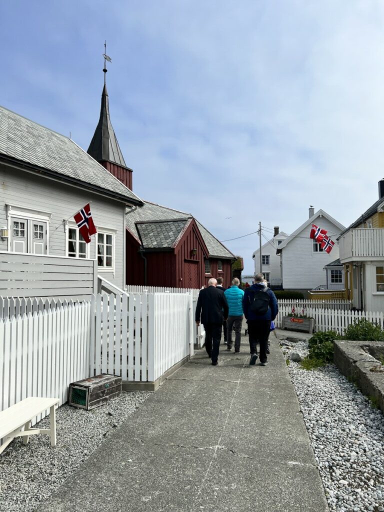 The church in the middle of the island of Grip