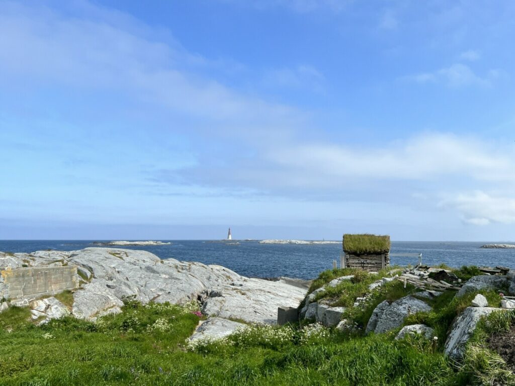 ut mot havet-- på Grip