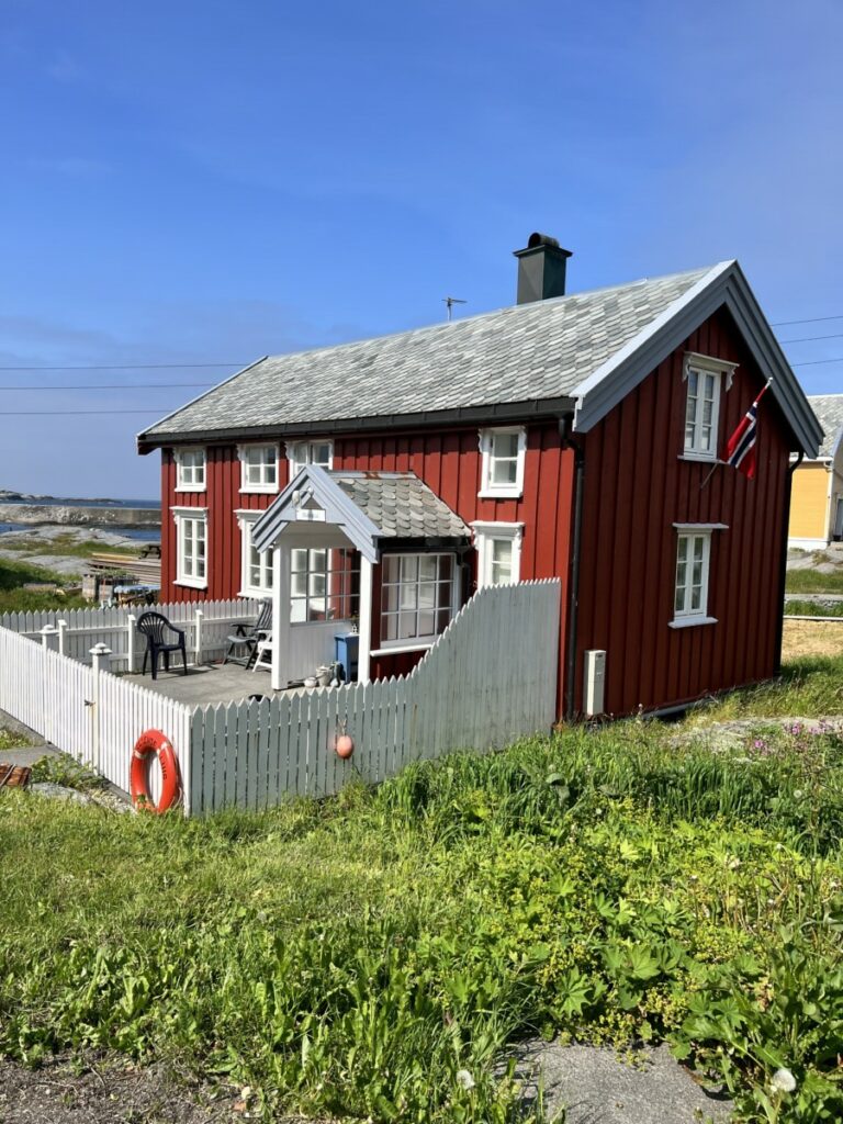 One of the red houses on Grip