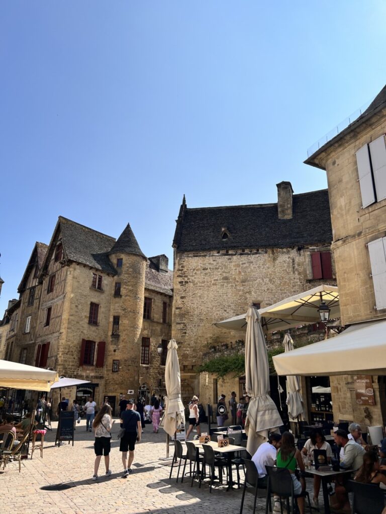 Hovedtorget i Sarlat, Dordogne