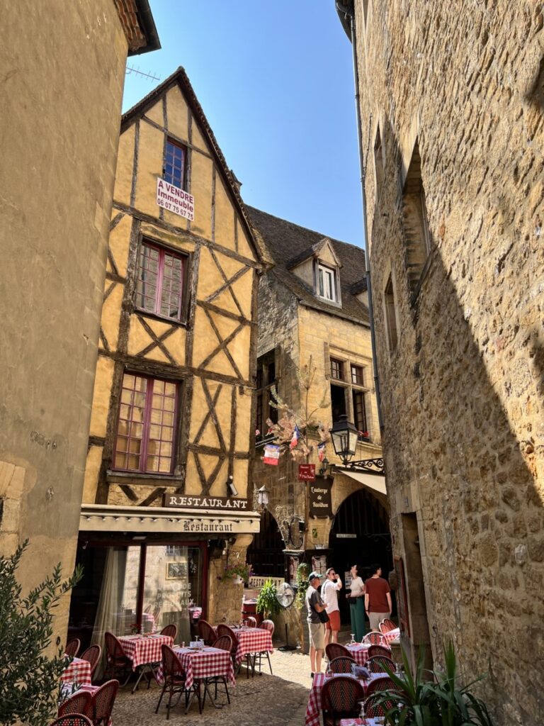 Mer bindingsverkshus i Sarlat