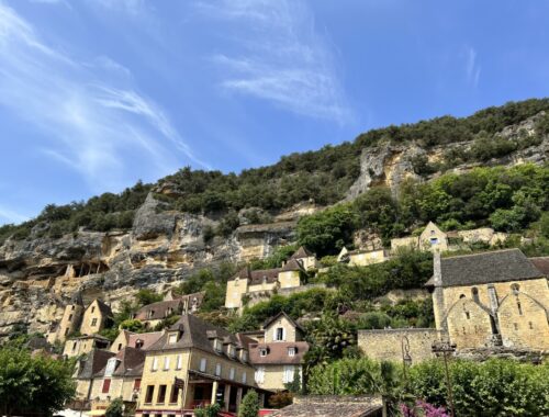 La Roque-Gageac i Dordogne, Frankrike