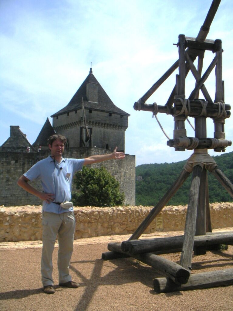 Middelaldersk krigsmaskiner i Castelnaud