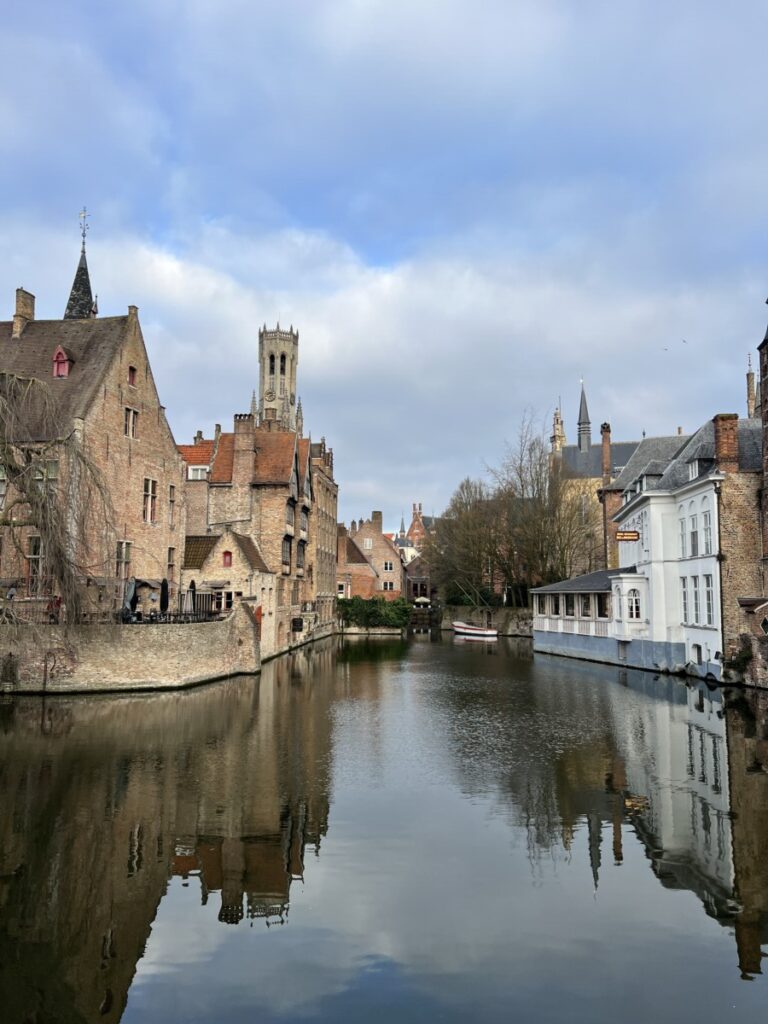 Hus i Brugge i Belgia