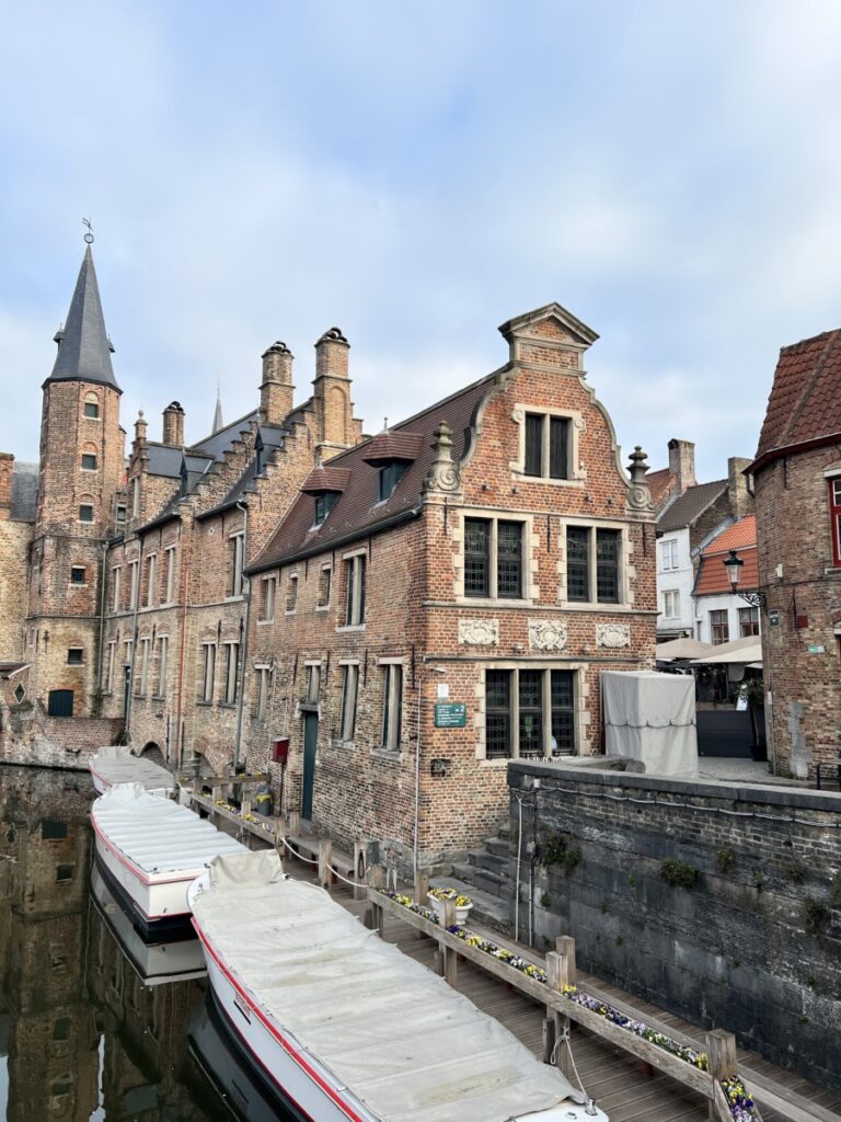 Hus i Brugge i Belgia