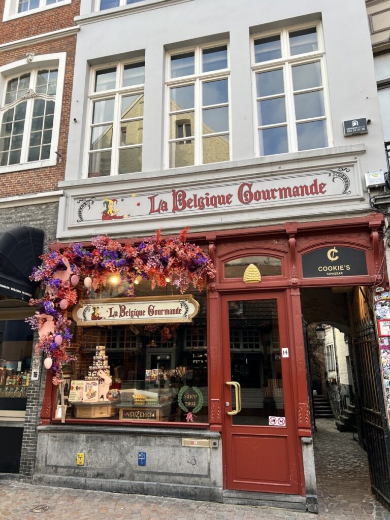 Husfasade i Brugge