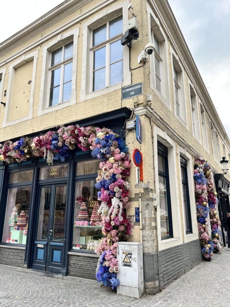 Fine sjokoladebutikker i Brugge i Belgia