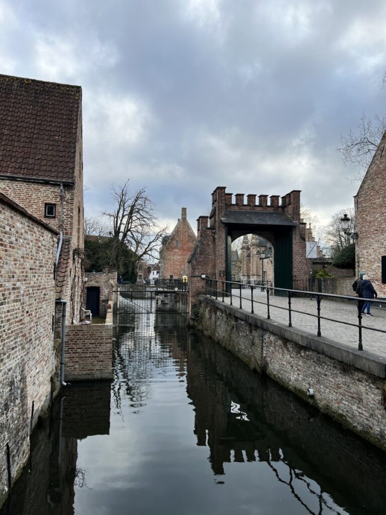 Begijnhof i Brugge i Belgia
