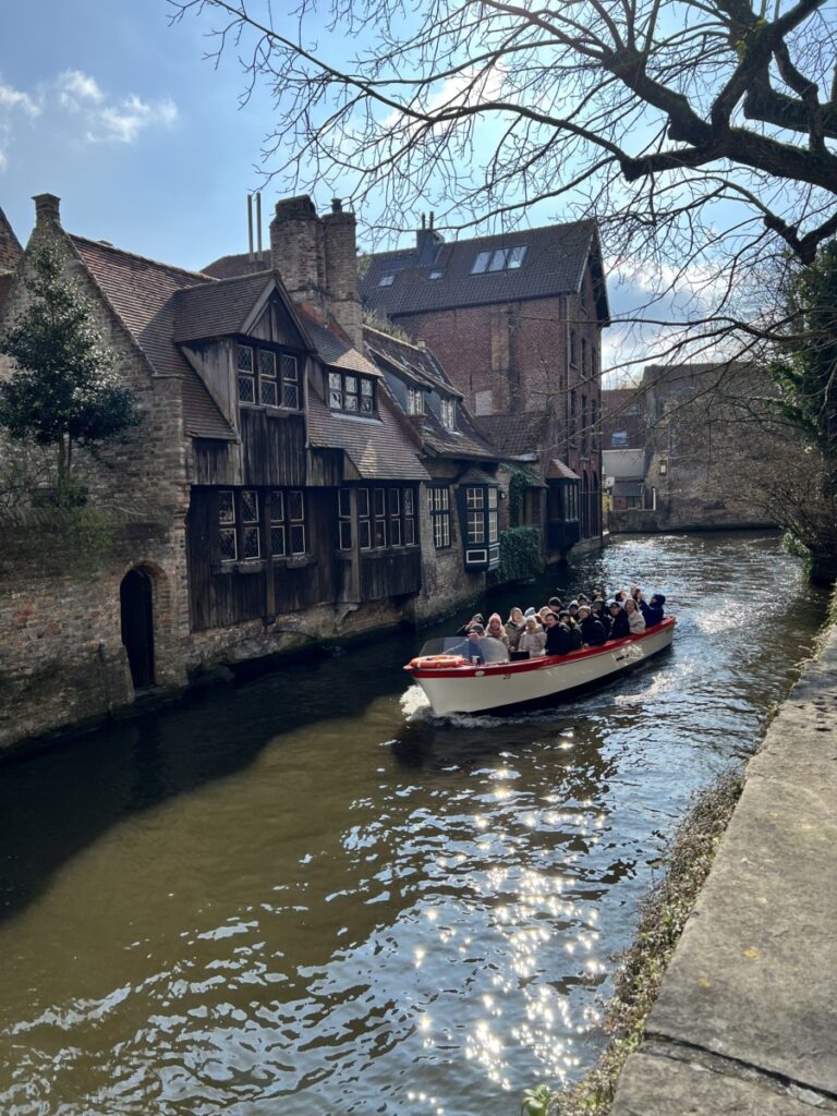 Kanalbåttur i Brugge
