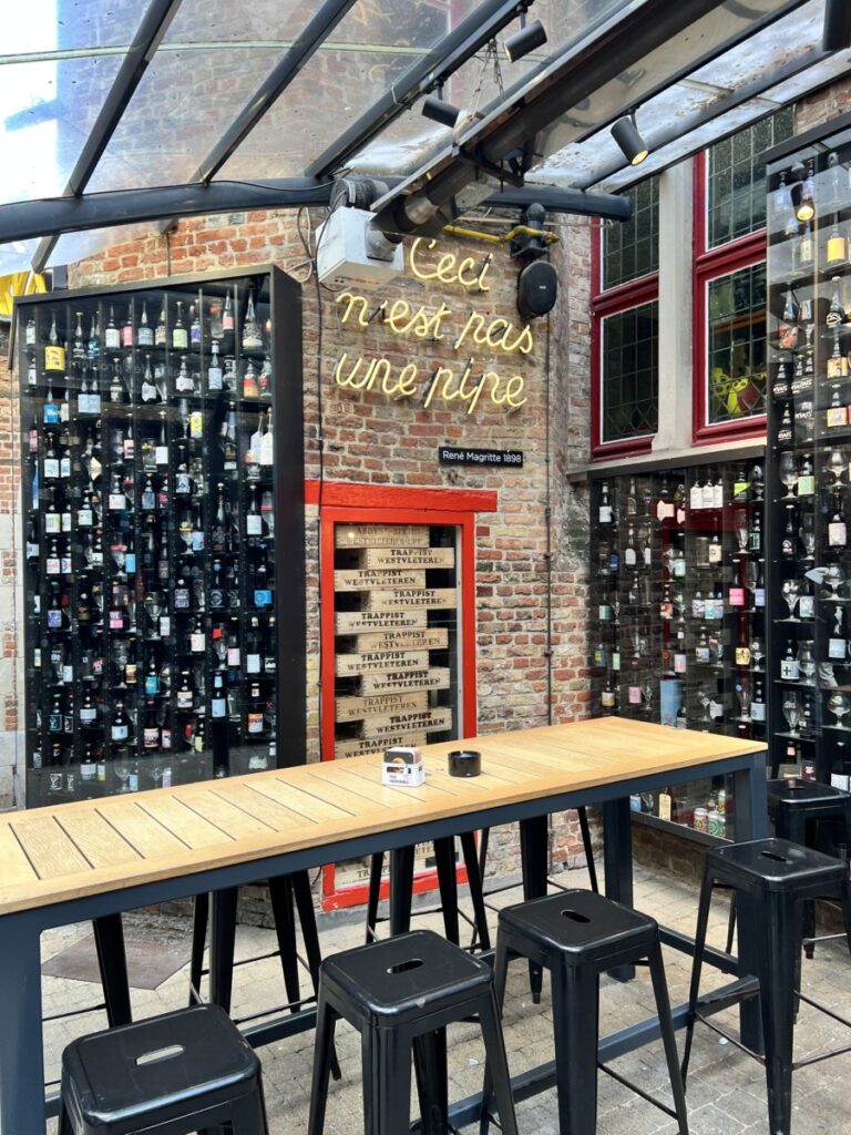 Beer Wall i Brugge