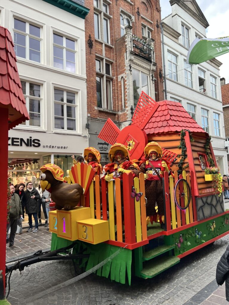 Parade i Brugge