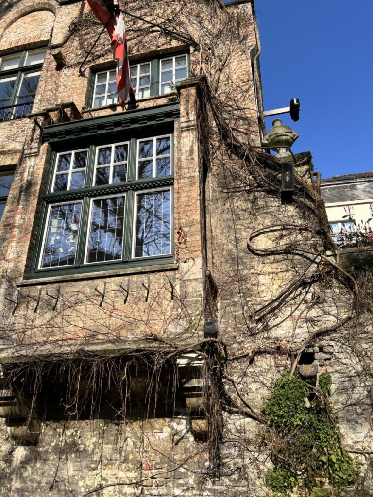 Hus i Brugge i Belgia